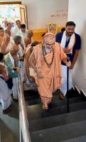 Inauguration of new guest house at Shirali by H H Swamiji (10 April 2025)